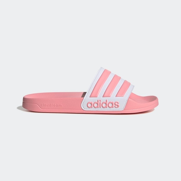 adidas Shoes - Pink Adidas Adilette Shower Slides - size 6